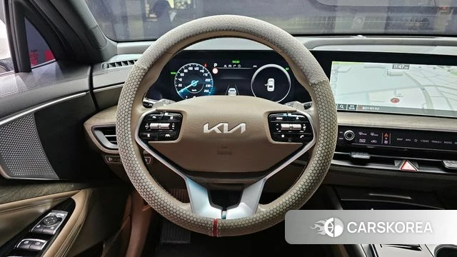 Kia K8 Hybrid 2023 Белый из Кореи, фото 4