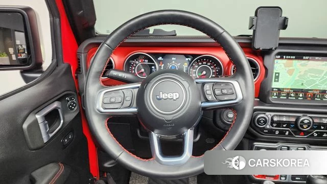 Jeep Wrangler (JL) 2021 Красный из Кореи, фото 4