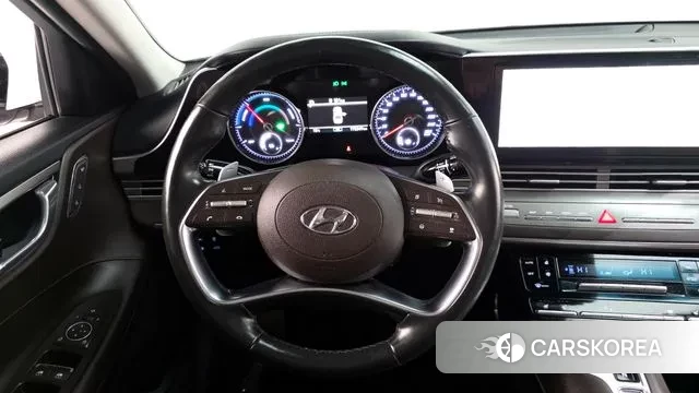 Hyundai The New Grandeur IG Hybrid 2020 Белый из Кореи, фото 4