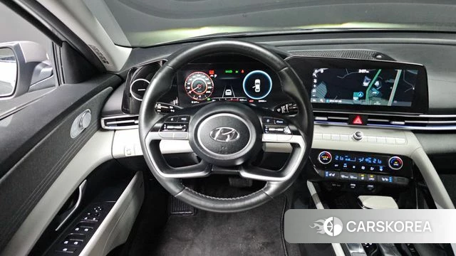 Hyundai Avante Hybrid (CN7) 2021 Серебристо-серый из Кореи, фото 4