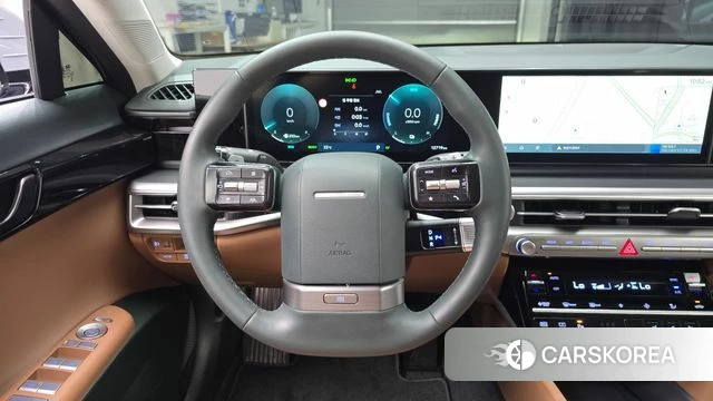 Hyundai Grandeur Hybrid (GN7) 2024 Светло-серебряный цвет из Кореи, фото 4