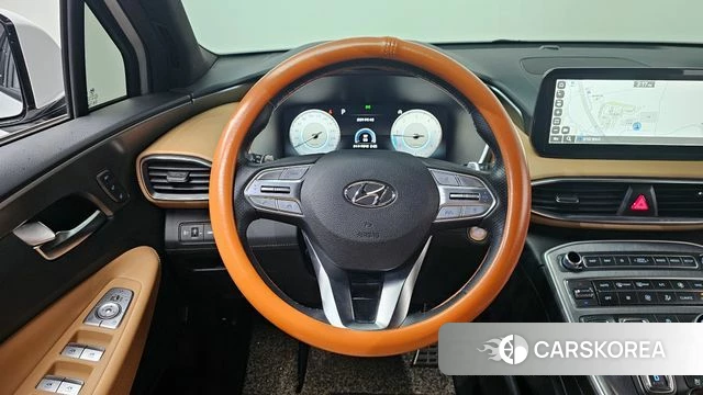 Hyundai The New Santa Fe 2021 Белый из Кореи, фото 4