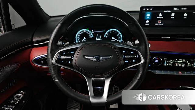 Genesis GV70 2022 Черный из Кореи, фото 4