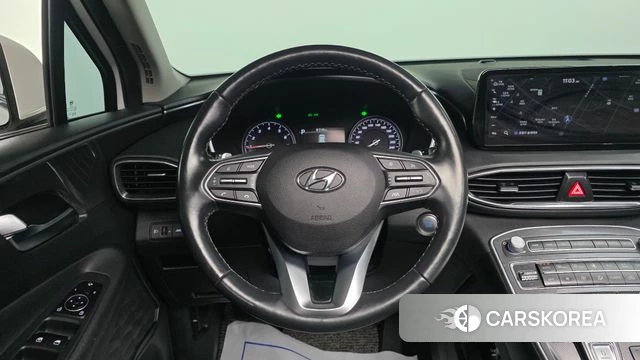 Hyundai The New Santa Fe 2021 Белый из Кореи, фото 4