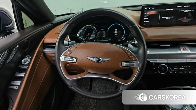 Genesis G80 (RG3) 2021 Синий из Кореи, фото 4