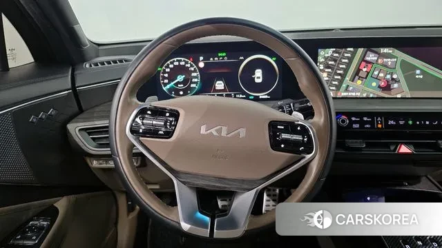 Kia K8 Hybrid 2021 Черный из Кореи, фото 4