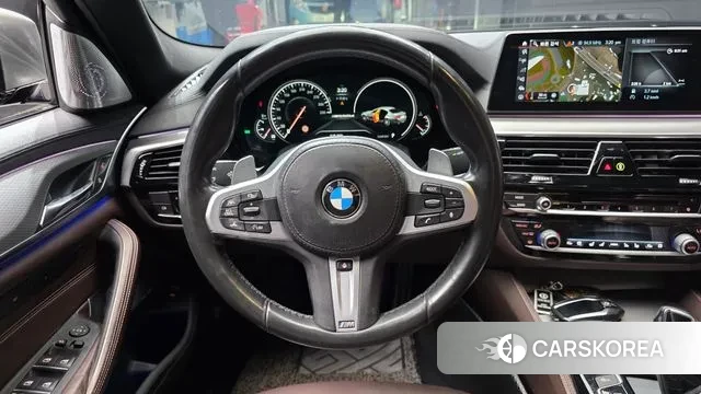 BMW 5 Series (G30) 2018 Черный из Кореи, фото 4