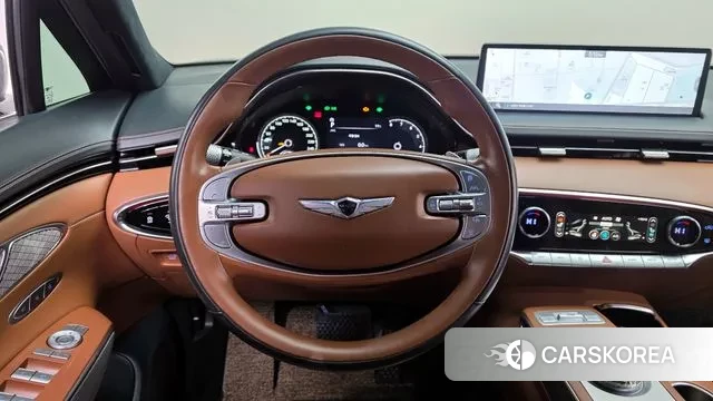 Genesis GV70 2021 Темно-зеленый из Кореи, фото 4