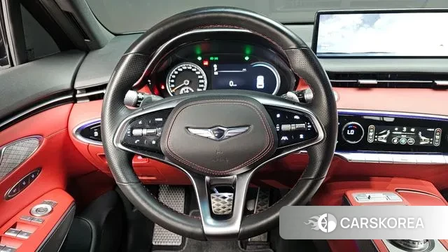 Genesis GV70 2022 Темно-зеленый из Кореи, фото 4