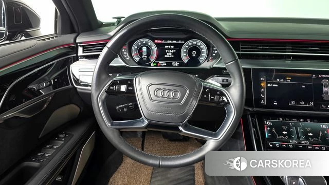Audi A8 (D5) 2021 Черный из Кореи, фото 4