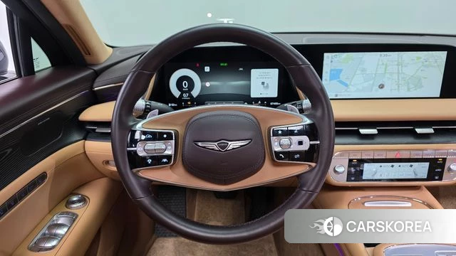 Genesis G90 (RS4) 2022 Темно-зеленый из Кореи, фото 4