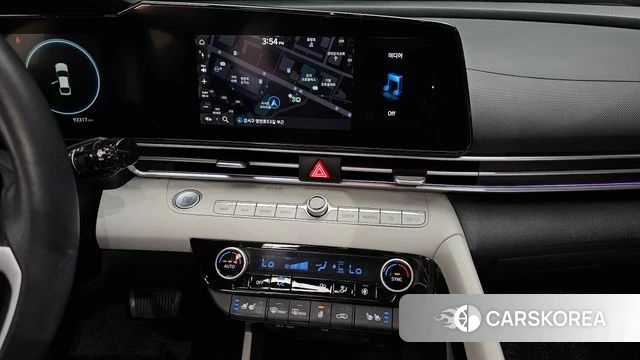 Hyundai Avante Hybrid (CN7) 2021 Белый из Кореи, фото 4