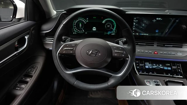 Hyundai The New Grandeur IG Hybrid 2020 Белый из Кореи, фото 4