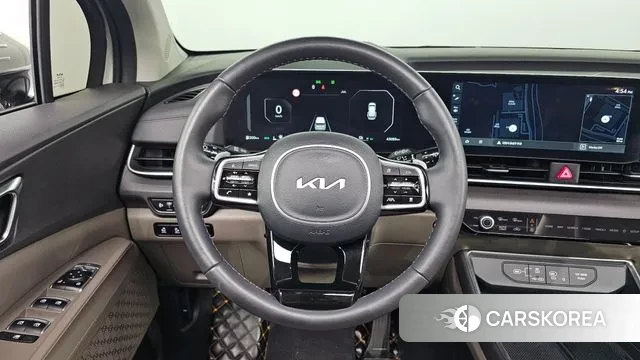 Kia The New Carnival 4th Generation 2024 Светло-серебряный цвет из Кореи, фото 4
