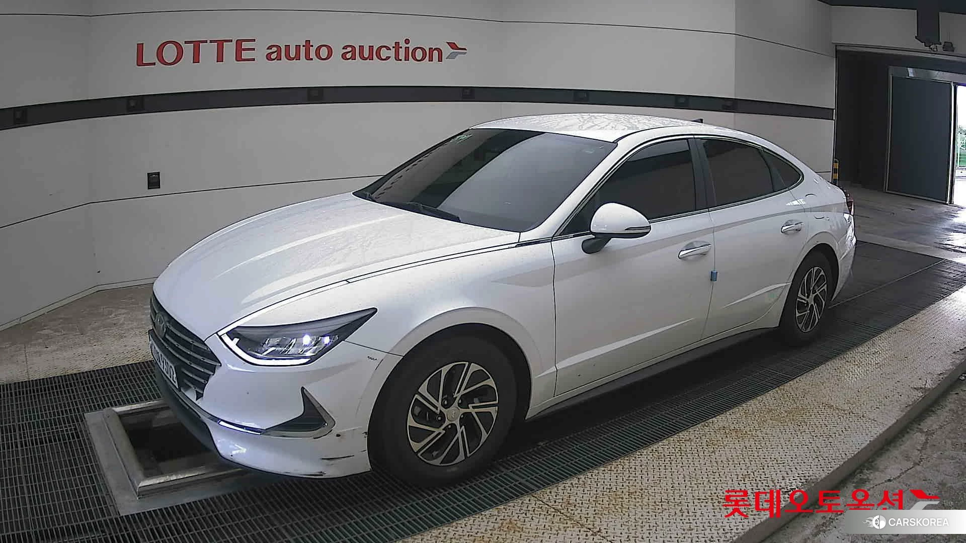 Hyundai Sonata Hybrid 2021 White Cream из Кореи, фото 4