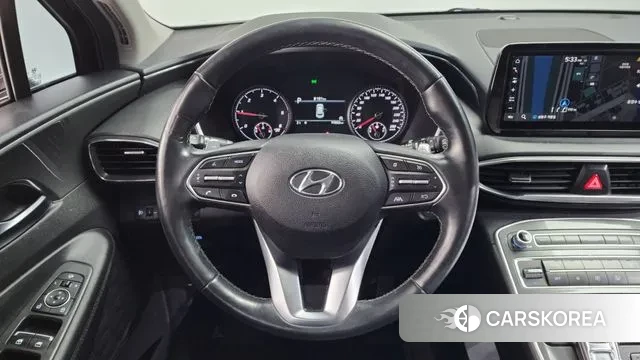 Hyundai The New Santa Fe 2021 Черный из Кореи, фото 4