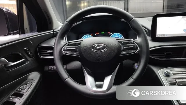 Hyundai The New Santa Fe 2023 Черный из Кореи, фото 4