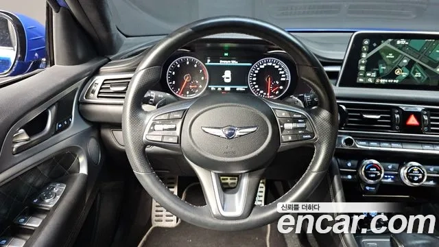 Genesis G70 2020 Синий из Кореи, фото 4