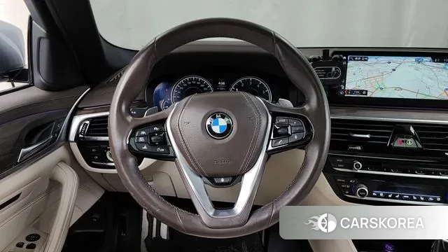 BMW 5 Series (G30) 2018 Серый из Кореи, фото 4