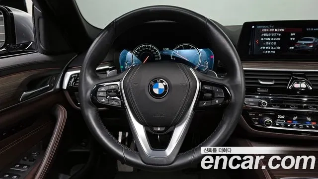 BMW 5 Series (G30) 2018 Серый из Кореи, фото 4