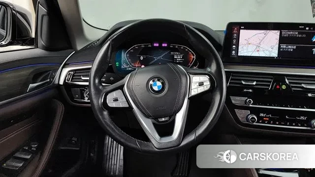 BMW 5 Series (G30) 2020 Черный из Кореи, фото 4