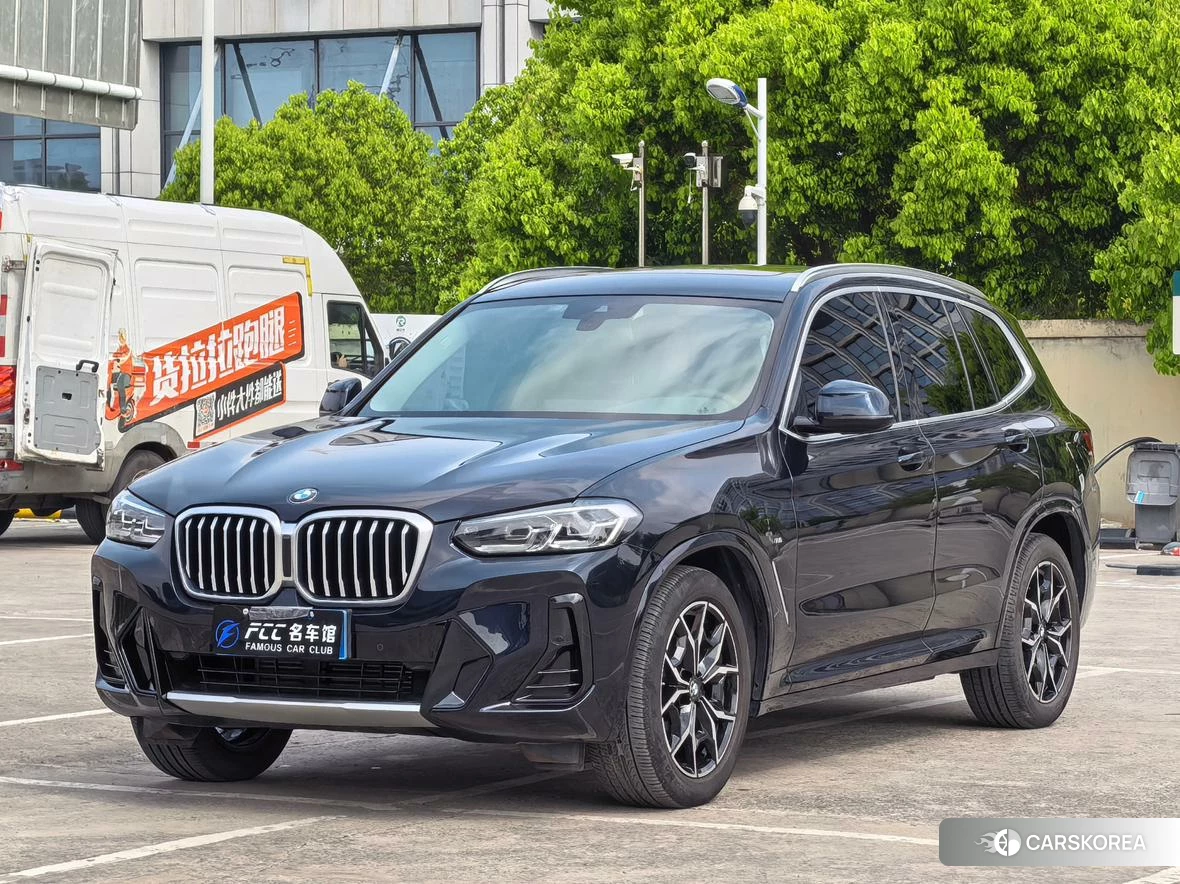 BMW X3 2021 Черный из Китая, фото 4