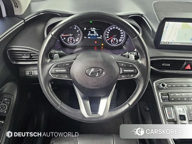 Hyundai The New Santa Fe 2022 Белый из Кореи, фото 4