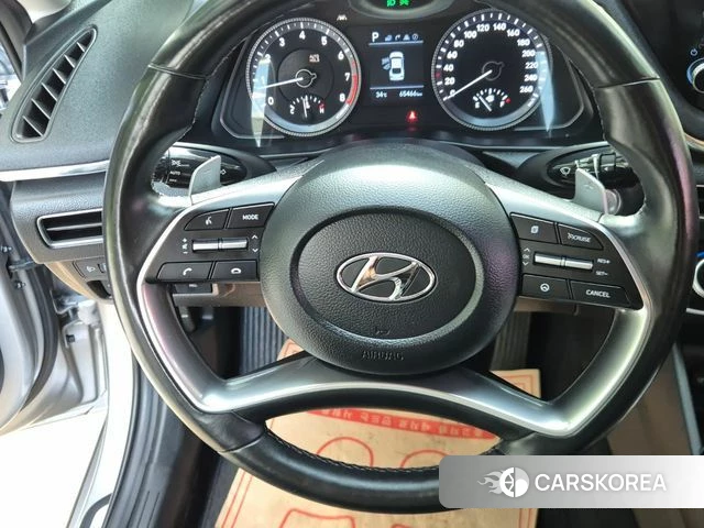 Hyundai Sonata (DN8) 2020 Серебристо-серый из Кореи, фото 4