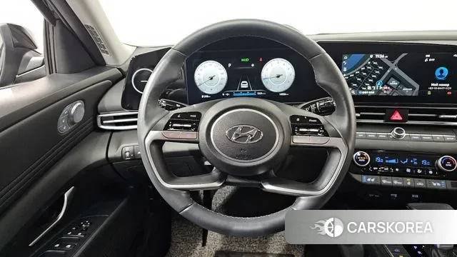 Hyundai Avante (CN7) 2023 Черный из Кореи, фото 4