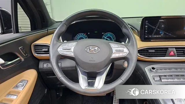 Hyundai The New Santa Fe 2021 Черный из Кореи, фото 4