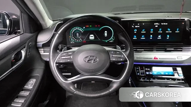 Hyundai The New Grandeur IG 2021 Синий из Кореи, фото 4