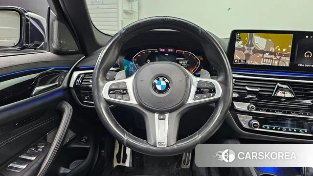 BMW 5 Series (G30) 2021 Синий из Кореи, фото 4