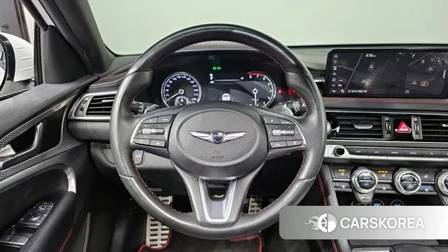 Genesis The New G70 2021 Белый из Кореи, фото 4