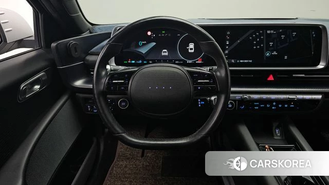 Hyundai Ionic 6 2023 Серебристо-серый из Кореи, фото 4