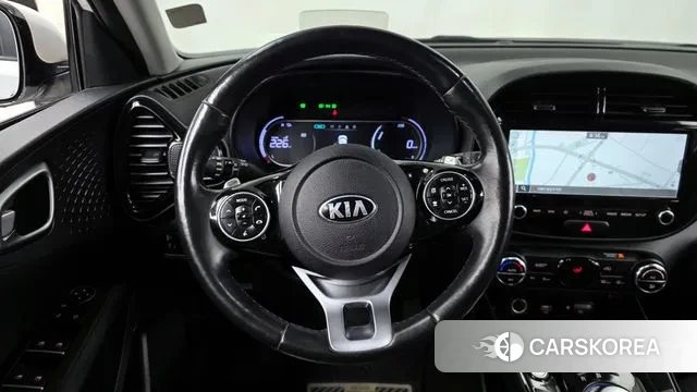 Kia Soul Booster EV 2019 Белый из Кореи, фото 4