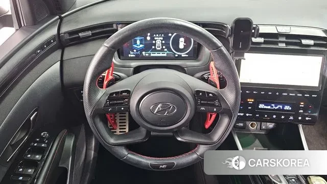 Hyundai Tucson Hybrid (NX4) 2022 Серый из Кореи, фото 4