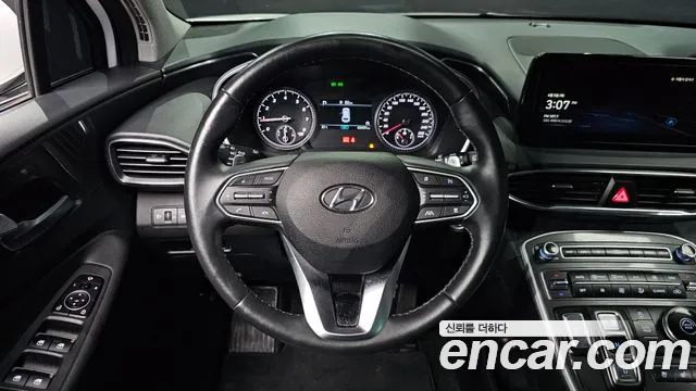 Hyundai The New Santa Fe 2023 Белый из Кореи, фото 4