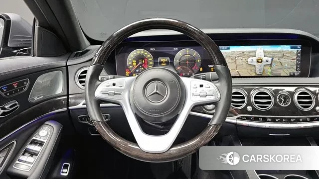 Mercedes-Benz S-Class W222 2019 Серебристо-серый из Кореи, фото 4