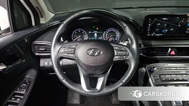 Hyundai The New Santa Fe 2022 Белый из Кореи, фото 4