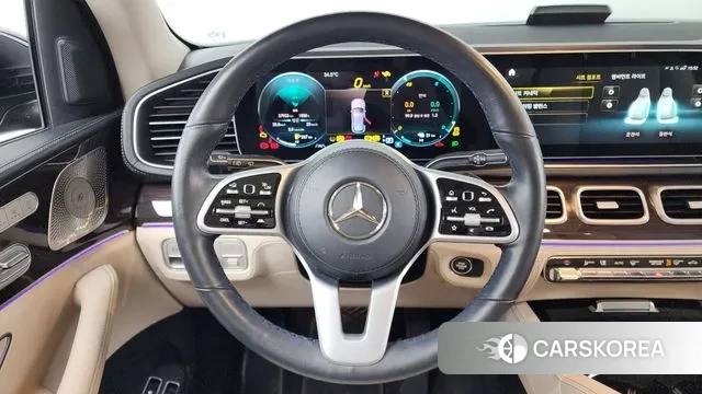 Mercedes-Benz GLE-Class W167 2021 Темно-зеленый из Кореи, фото 4