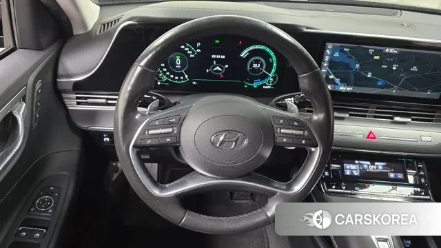 Hyundai The New Grandeur IG Hybrid 2020 Черный из Кореи, фото 4