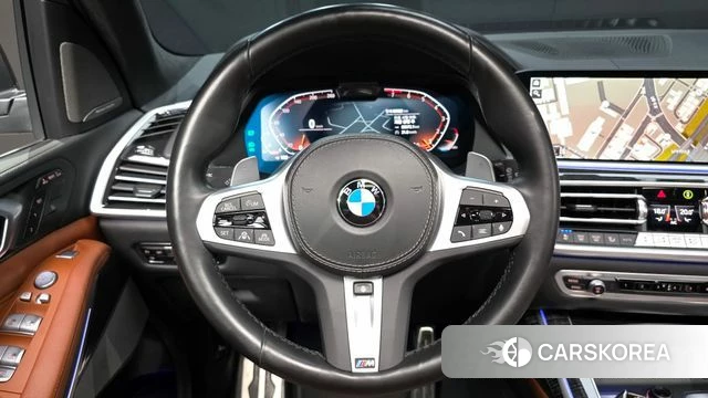 BMW X7 (G07) 2022 Синий из Кореи, фото 4