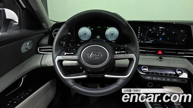 Hyundai Avante (CN7) 2022 Белый из Кореи, фото 4