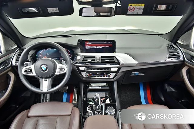BMW X3 (G01) 2021 Черный из Кореи, фото 4