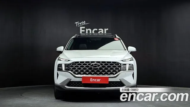 Hyundai The New Santa Fe 2023 Белый из Кореи, фото 4