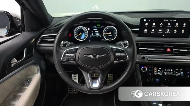 Genesis The New G70 2024 Черный из Кореи, фото 4