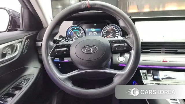 Hyundai The New Grandeur IG Hybrid 2020 Черный из Кореи, фото 4