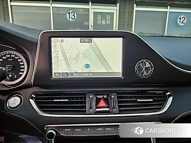 Hyundai Grandeur IG Hybrid 2019 Серый из Кореи, фото 4