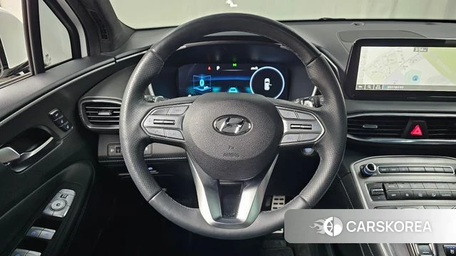 Hyundai The New Santa Fe 2023 Белый из Кореи, фото 4