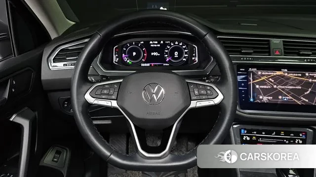Volkswagen Tiguan Allspace 2022 Черный из Кореи, фото 4